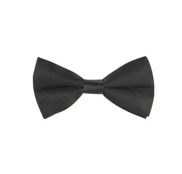 Black bow tie, Black
