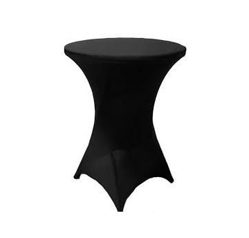 Tablecloth for a bar-table, Black