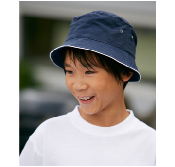 Kids' Fisherman Hat with Piping