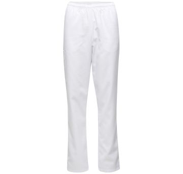 Unisex jogging pants, white and grey 