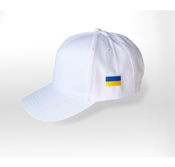 Cap with Ukraine flag