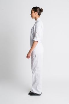 Trousers, white, thin fabric