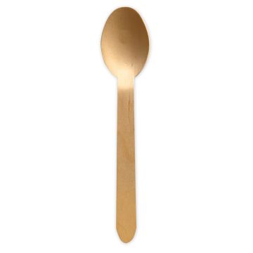 Biodegradable spoon | birch wood, FSC®-certified