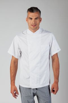 Chef's jacket Mikrofibra with short sleeves