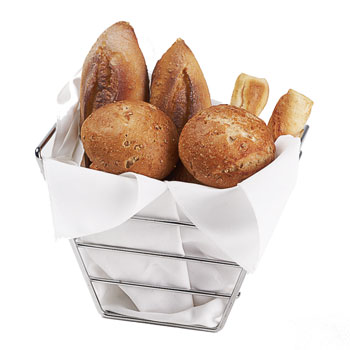 Servetėlės duonos krepšeliui