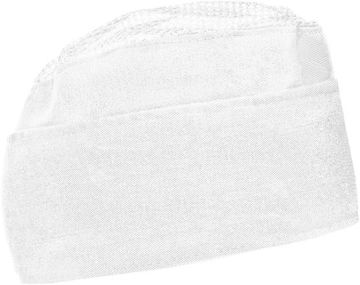 Hat with a mesh, white