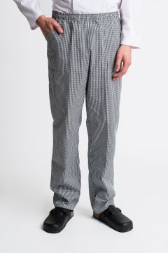 Checkered trousers, thin material