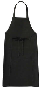 Kitchen apron, black