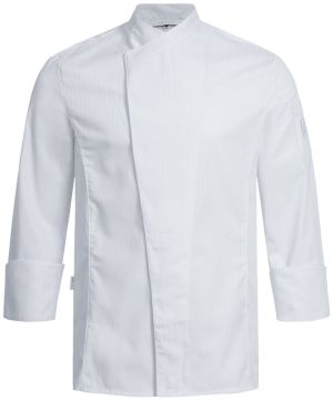 Chef's jacket with satin stripes