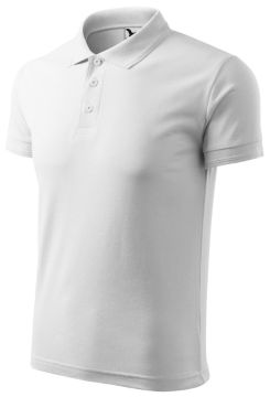 Vyriški polo marškinėliai balti/juodi