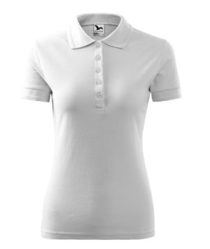 Balts sieviešu polo krekls