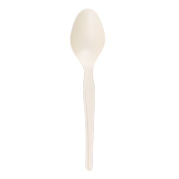 Biodegradable dessert spoon | MaterBi (500 pcs.)