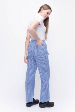 Trousers blue/white