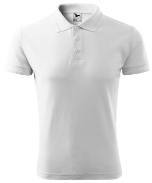 Vyriški polo marškinėliai balti/juodi