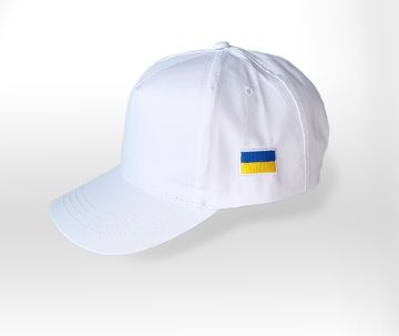 Cap with Ukraine flag