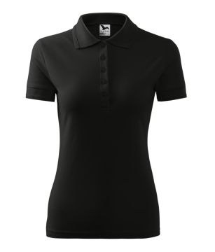 Black women's polo shirt