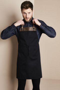 Apron with leader black