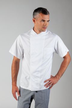 Chef's jacket Mikrofibra with short sleeves
