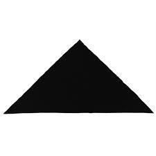 Trikampės juodos skarelės