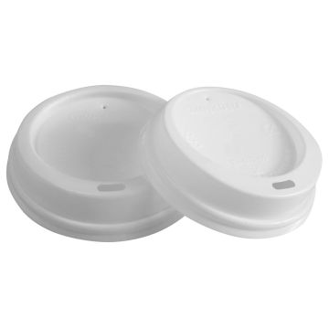 Biodegradable lid covers for cups | CPLA (1000 vnt.)