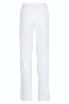 Universālas bikses baltā un pelēkā krāsā